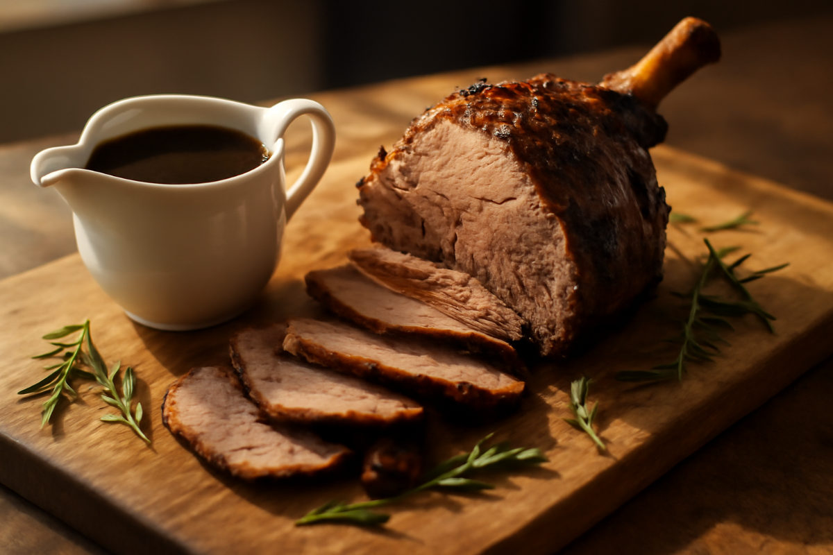 Anchovy and Rosemary Gravy