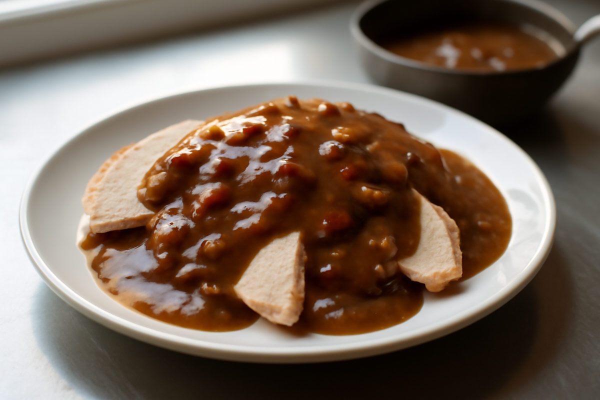 Bacon Jam Gravy
