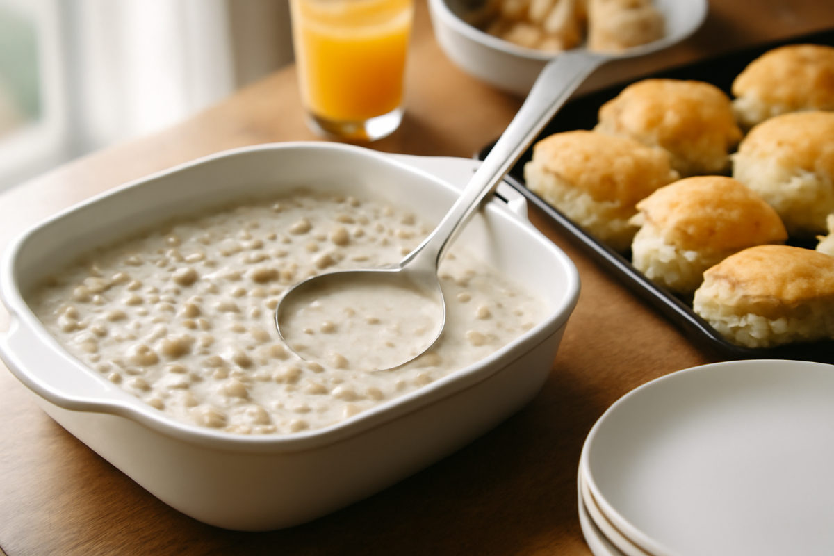 Biscuits and Gravy for a Crowd
