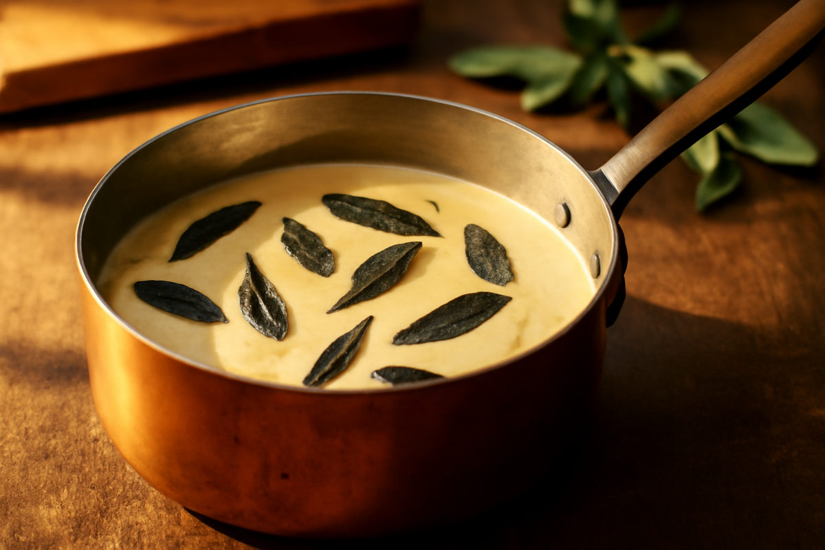 Buttered Sage Cream Gravy