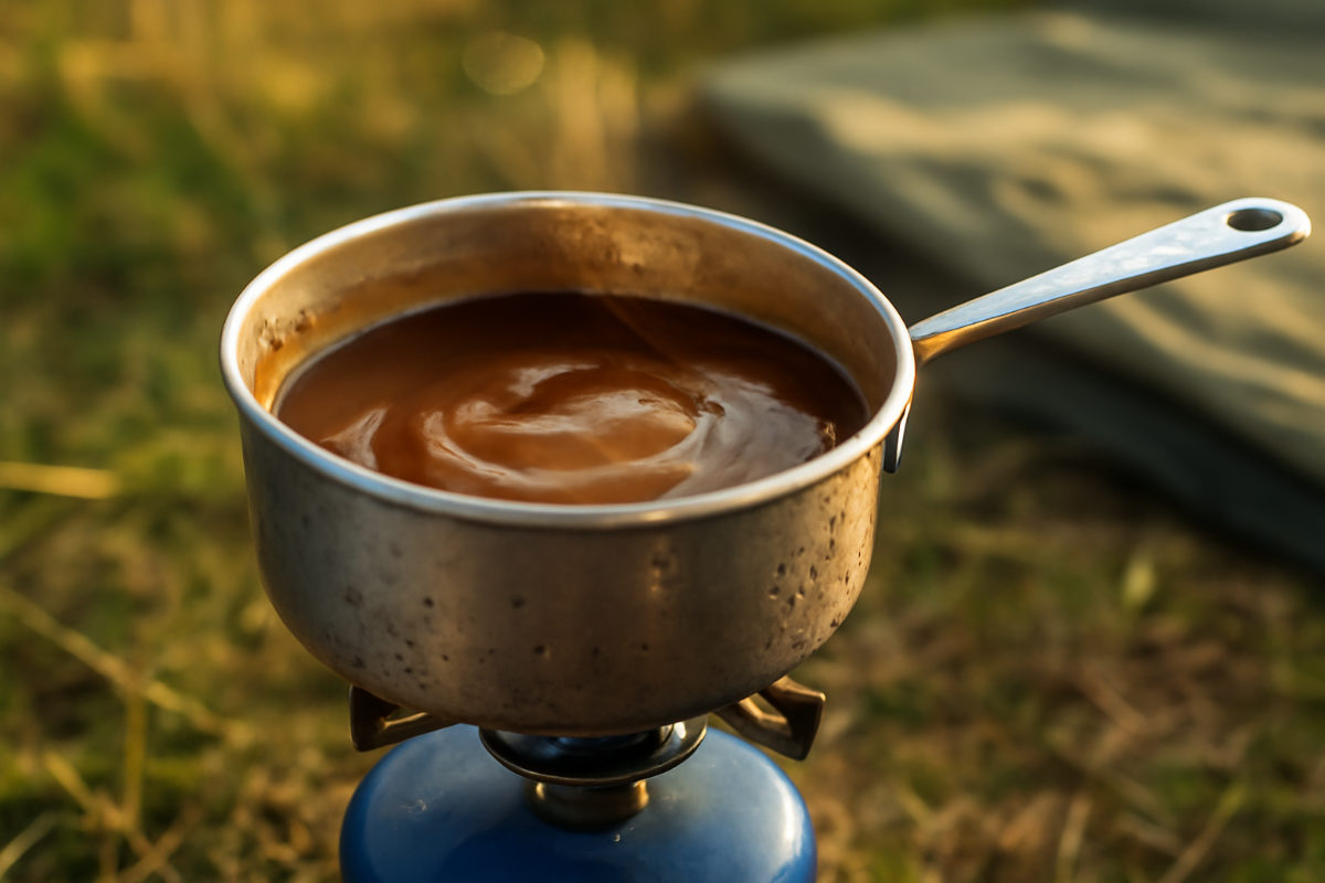 Camping Stove Gravy