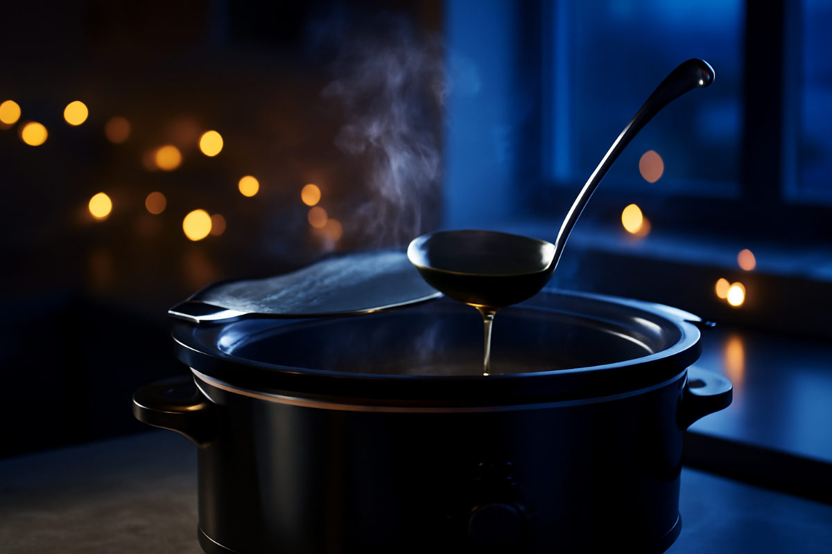 Christmas Eve Slow Cooker Gravy