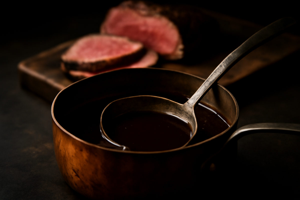 Coffee and Cocoa Beef Gravy
