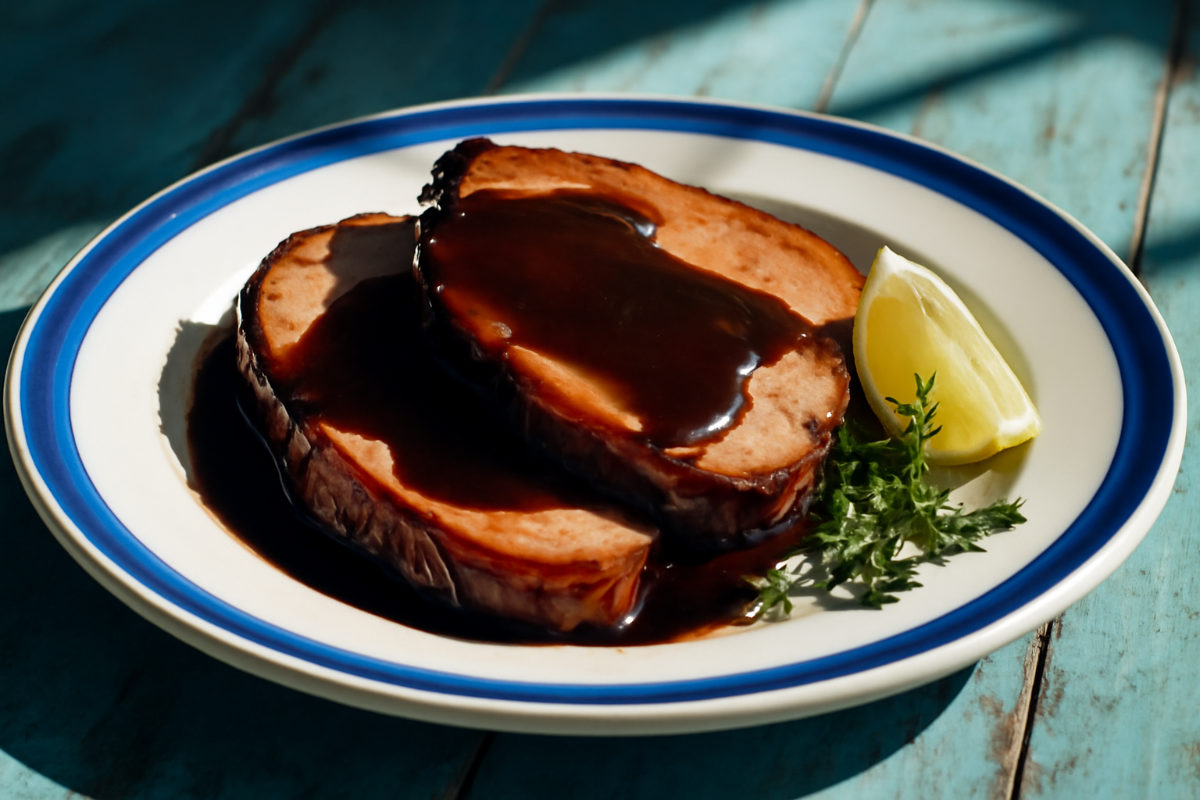 Dark Rum and Molasses Gravy