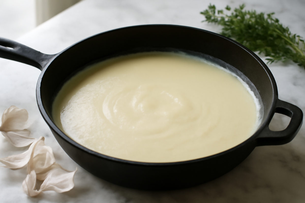 Garlic Cream Gravy