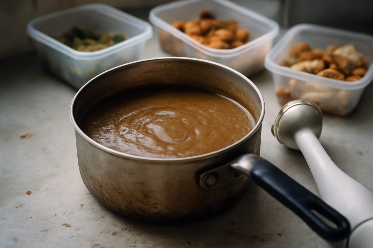 Leftover Christmas Dinner Gravy