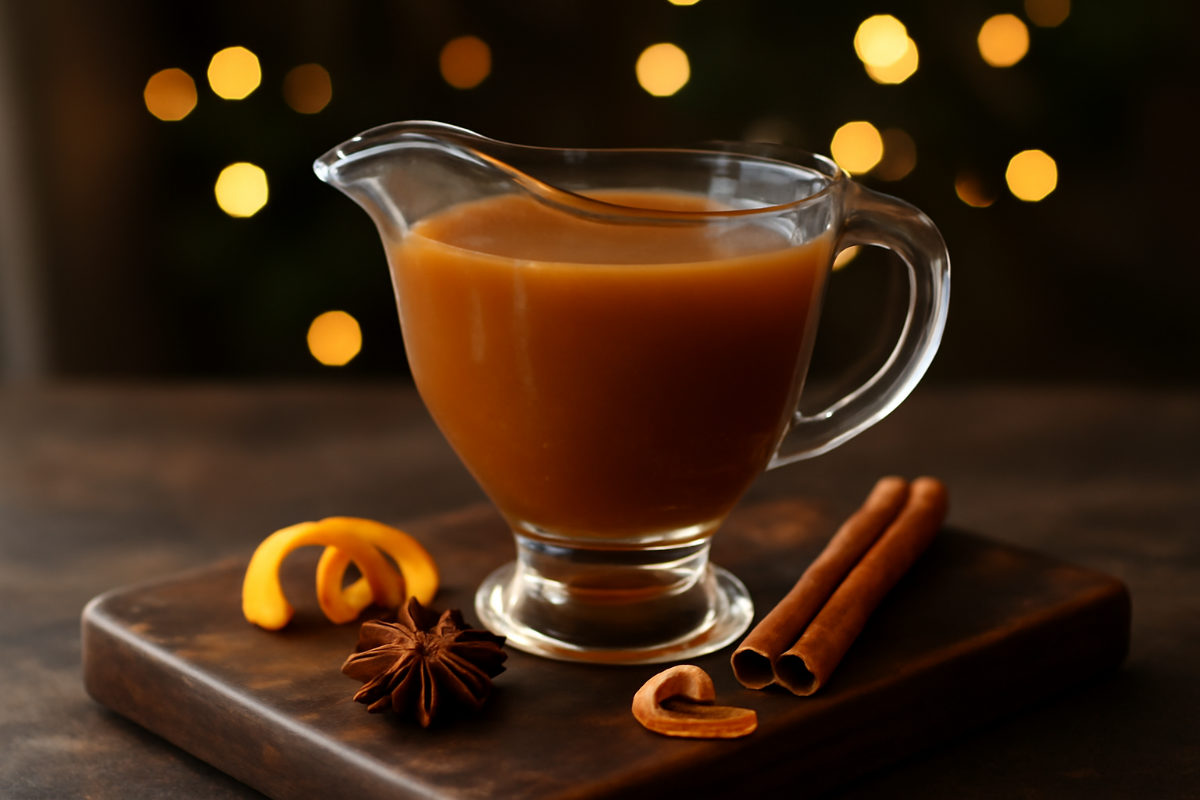Mulled Cider Festive Gravy