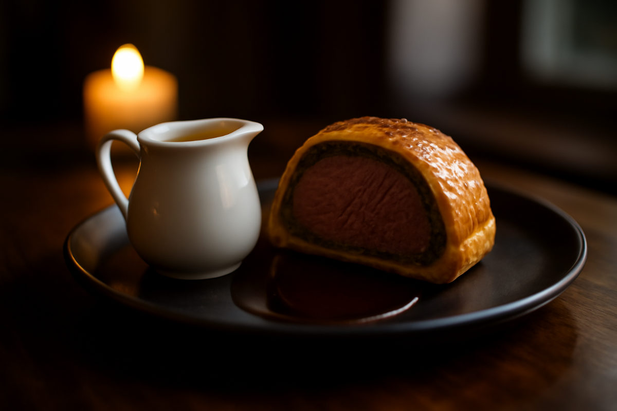 New Year Beef Wellington Gravy