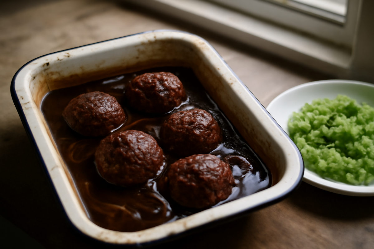 Onion Gravy for Faggots