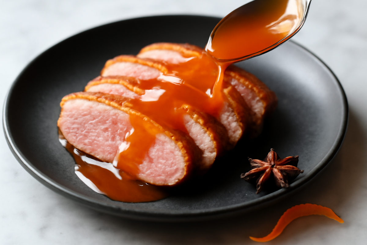 Orange and Star Anise Duck Gravy