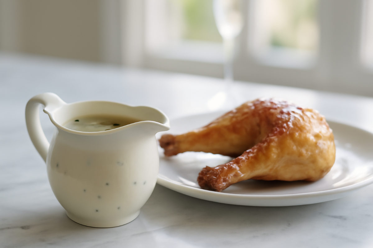 Prosecco Gravy for Chicken