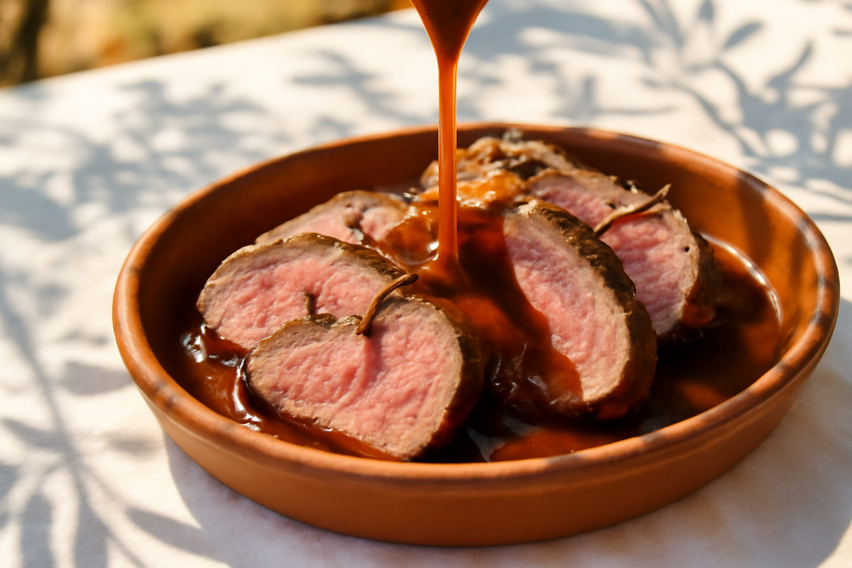 Rioja Gravy for Lamb