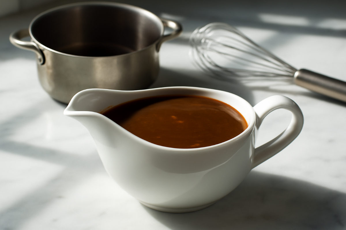 Roast Beef Gravy without Meat Juices