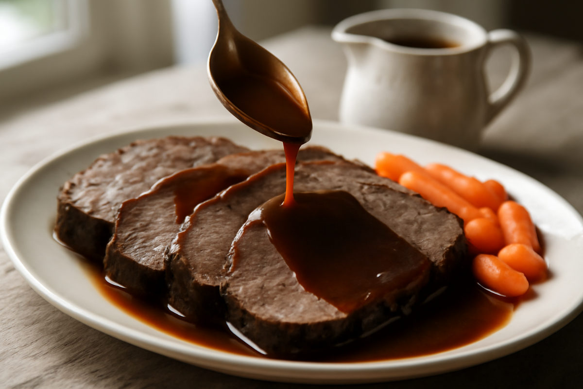 Slow Cooker Pot Roast Gravy