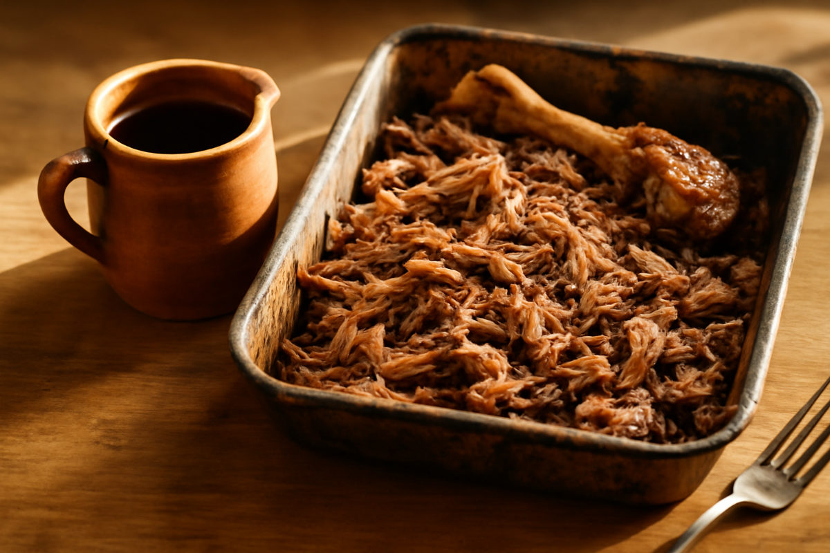 Slow Roast Shoulder of Lamb Gravy