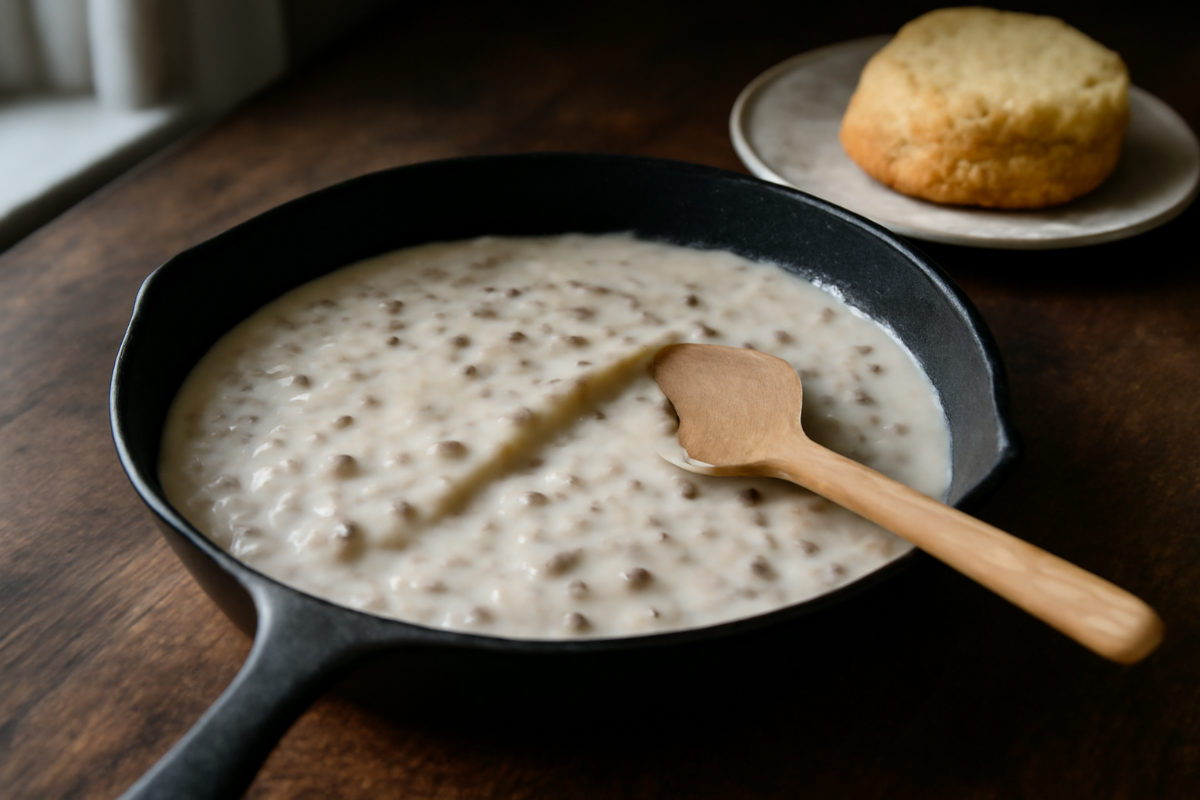 Southern Sausage Gravy for Biscuits