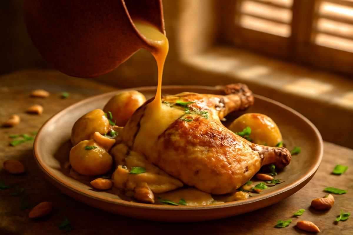 Spanish Sherry and Almond Gravy