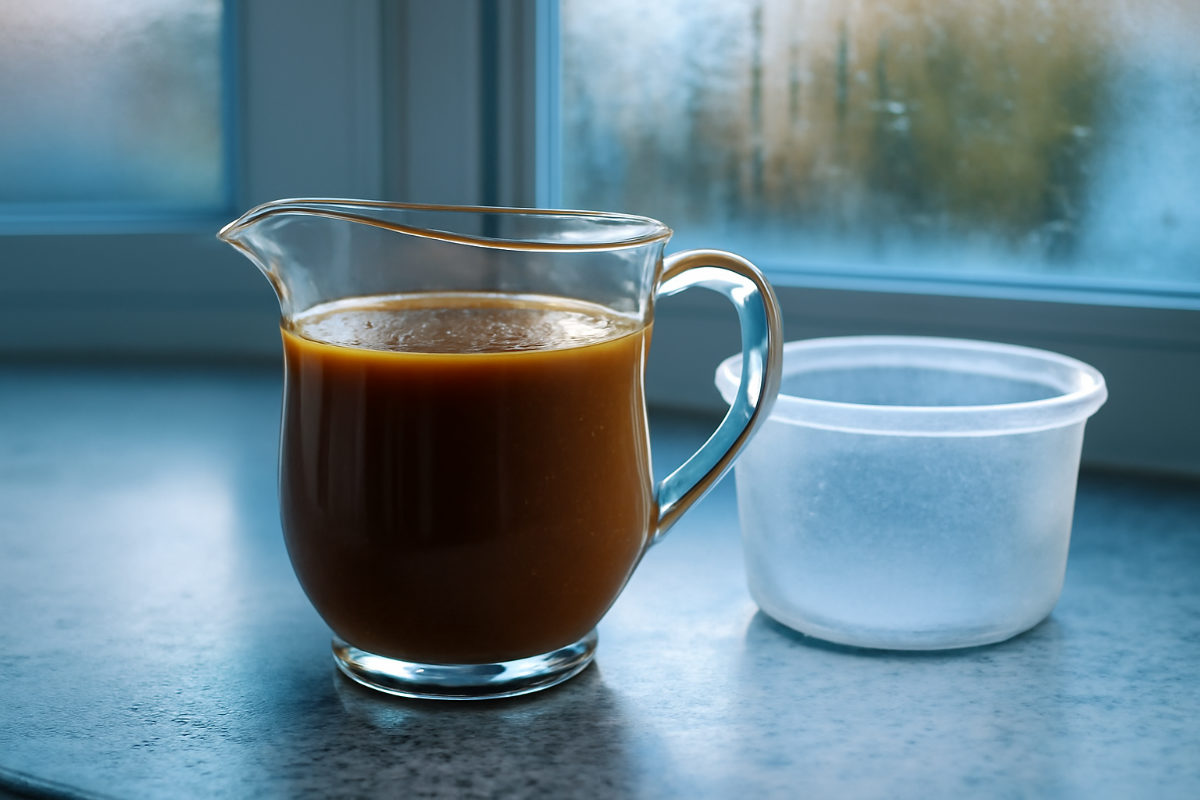 Sunday Roast Gravy from Frozen Stock
