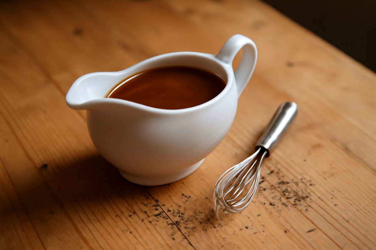 Ten Minute Weeknight Gravy