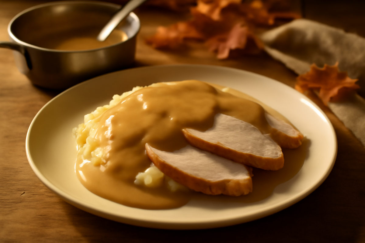 Thanksgiving Style Turkey Gravy