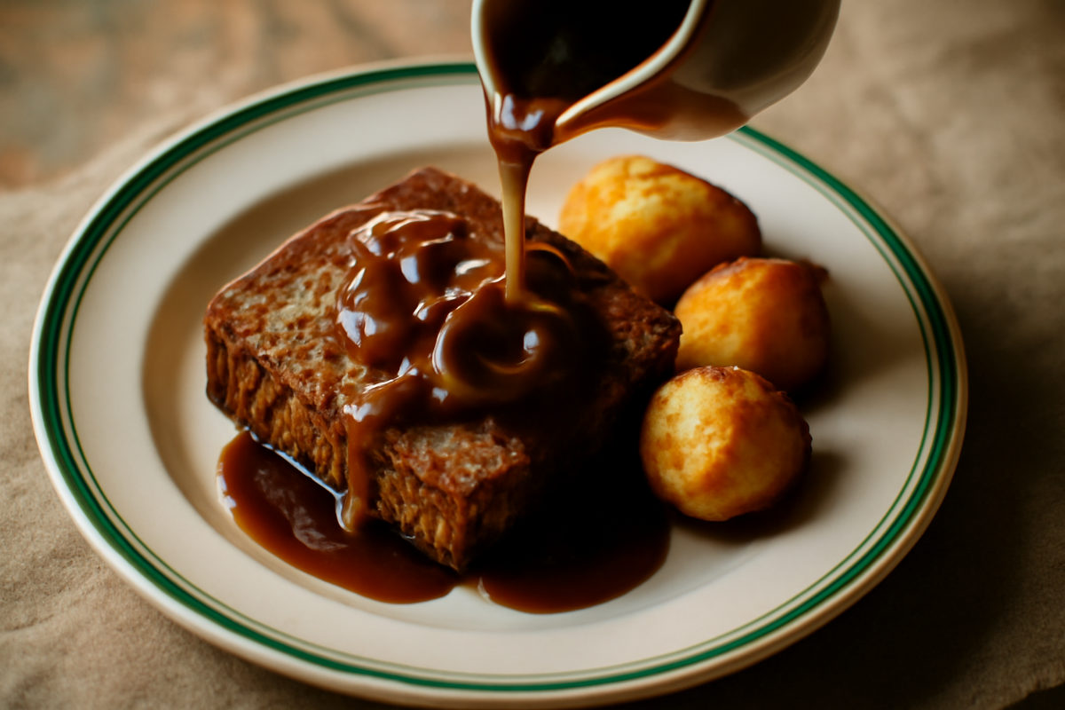 Vegan Gravy for Nut Roast
