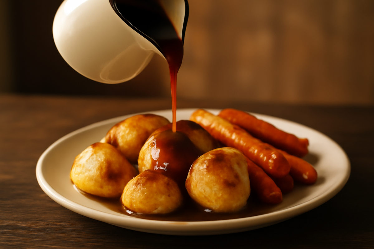 Vegetarian Roast Dinner Gravy